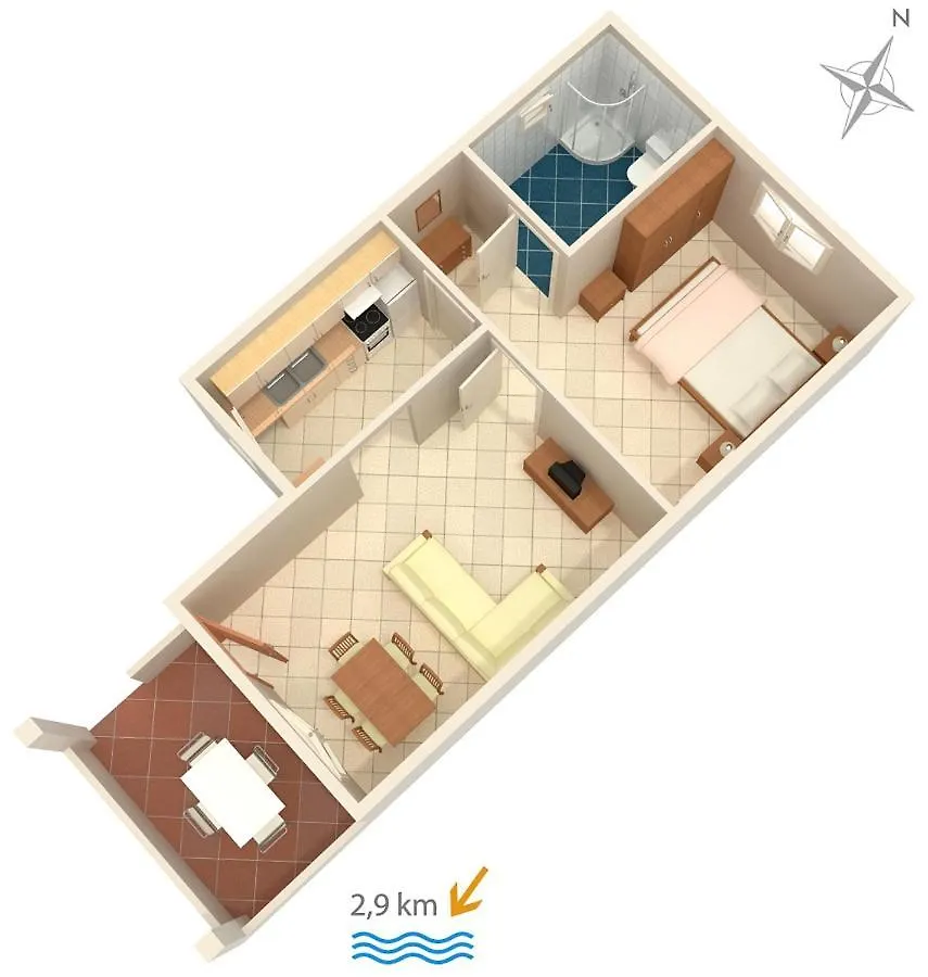 Apartment Pula 7420A